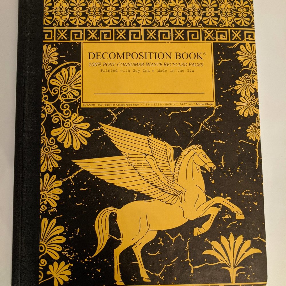 Greek Pegasus Notebook